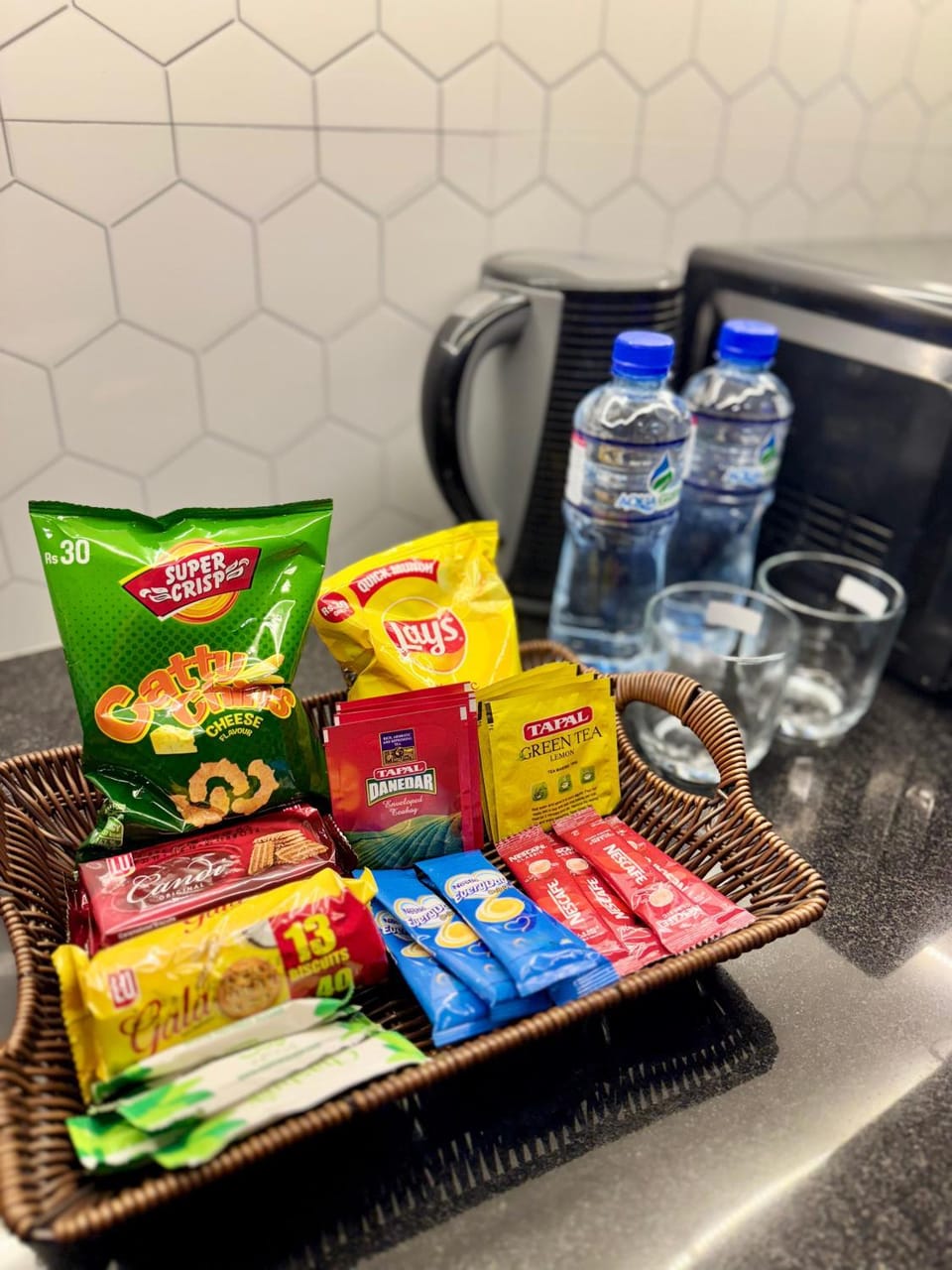 Coffee/tea facilities, Food and drinks, Food, microwave
