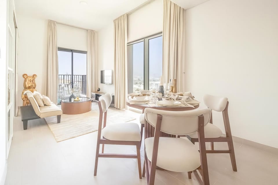 Dining area, air conditioner