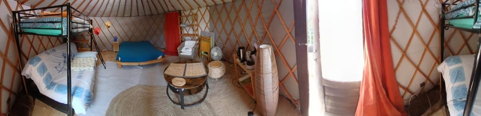 Property building, Living room, Bedroom