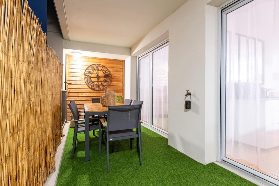 Le Pommery climatisé - terrasse et parking privé Apartment in Reims