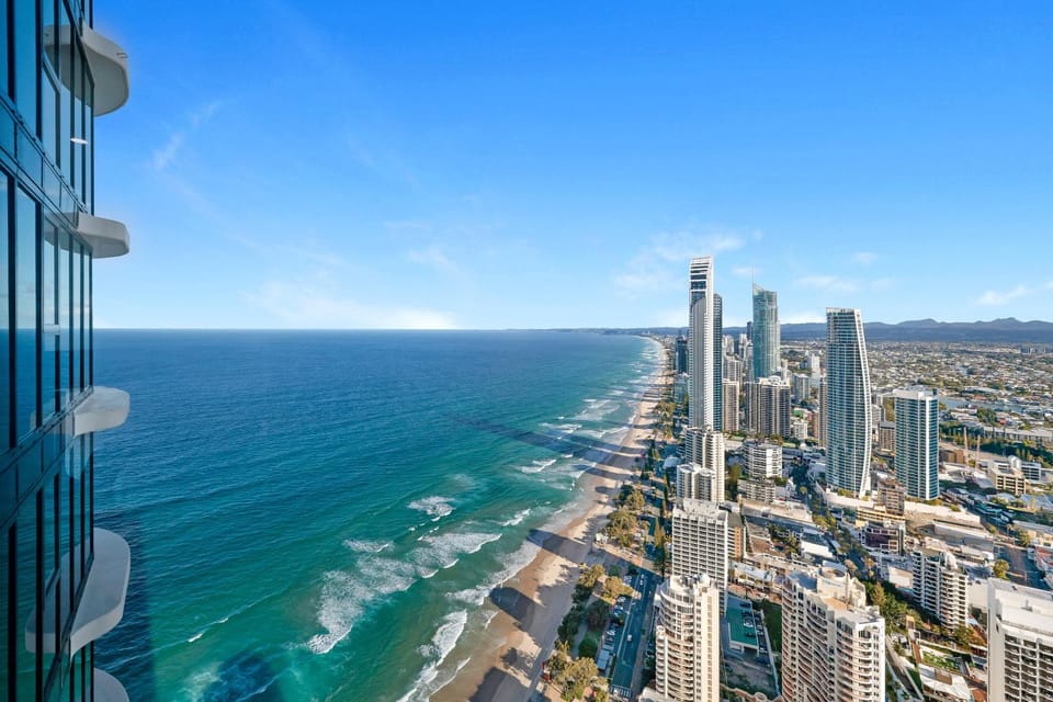 Bird's eye view, Beach, City view, Sea view