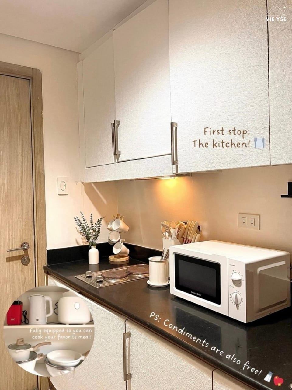 Vie Yśe - Pinterest-style Staycation Near MOA Apartment in Pasay