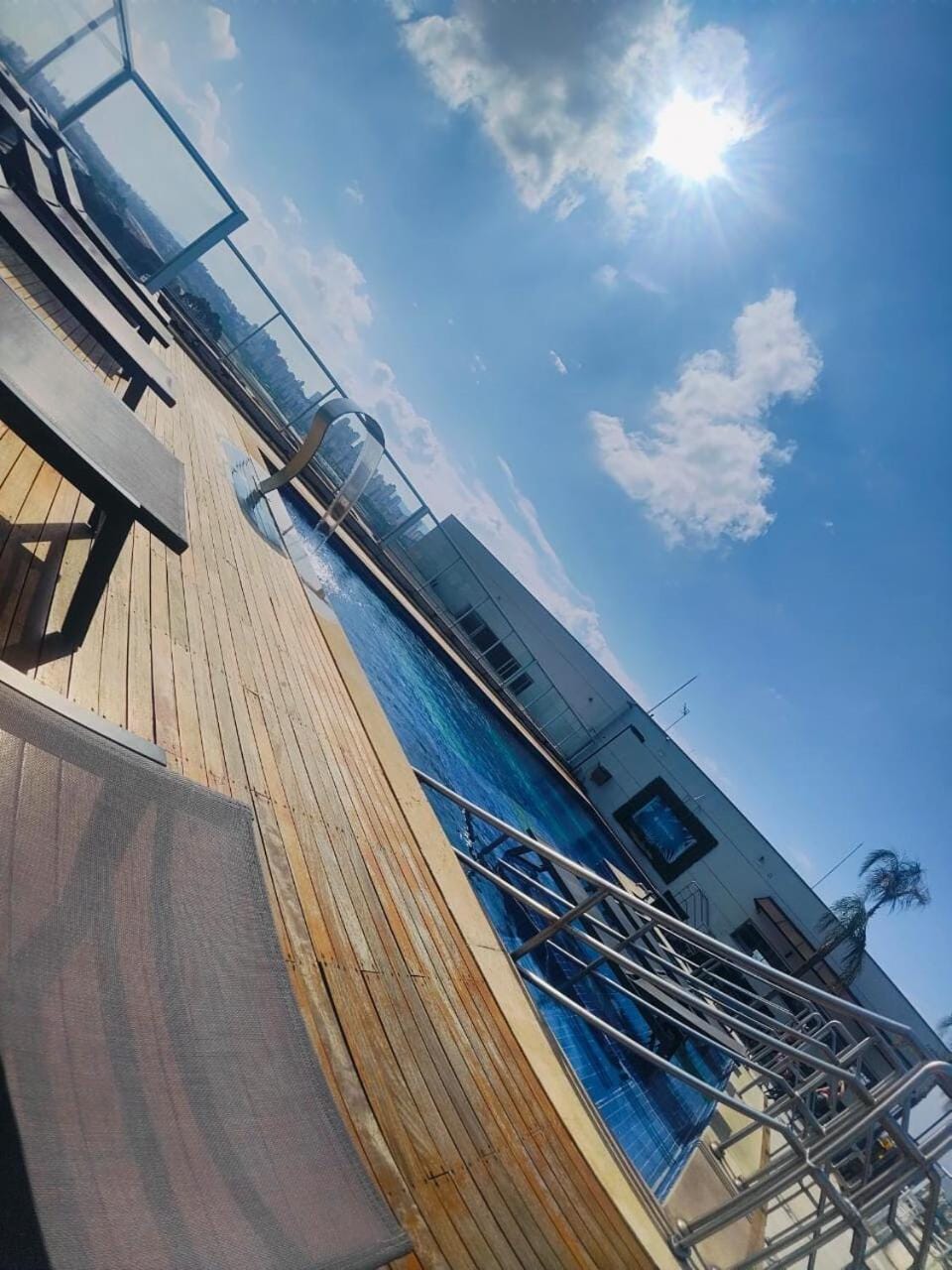 Balcony/Terrace, City view, Swimming pool