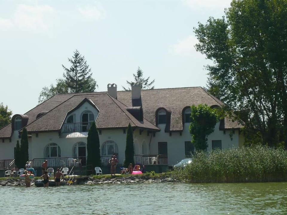 Property building, Garden, Lake view