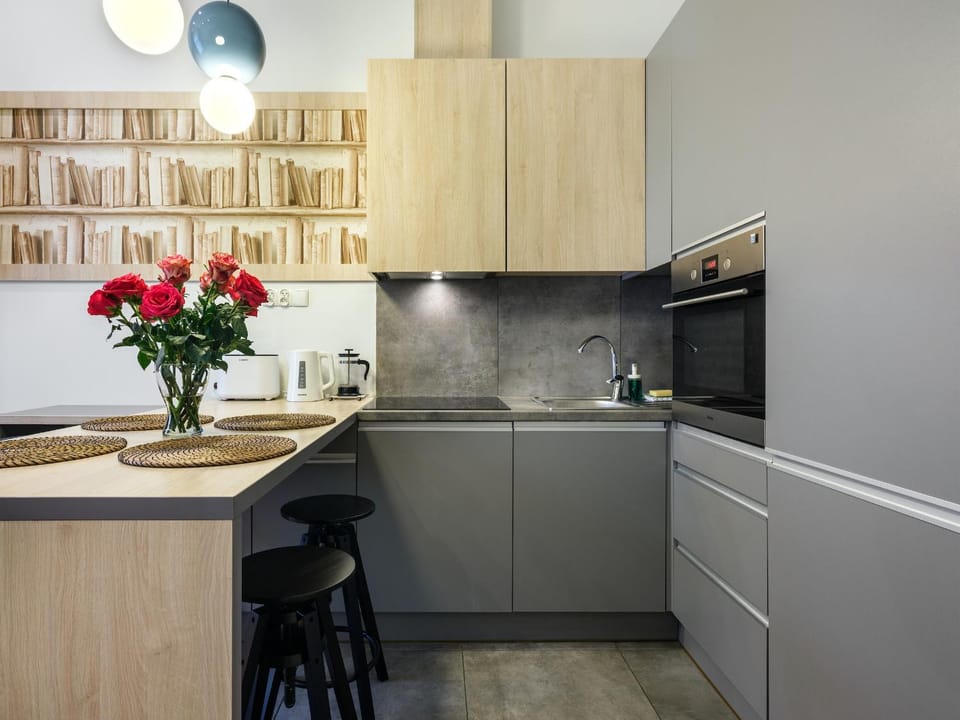Day, Coffee/tea facilities, Photo of the whole room, Decorative detail, internet, locker, stove, toaster, kitchen