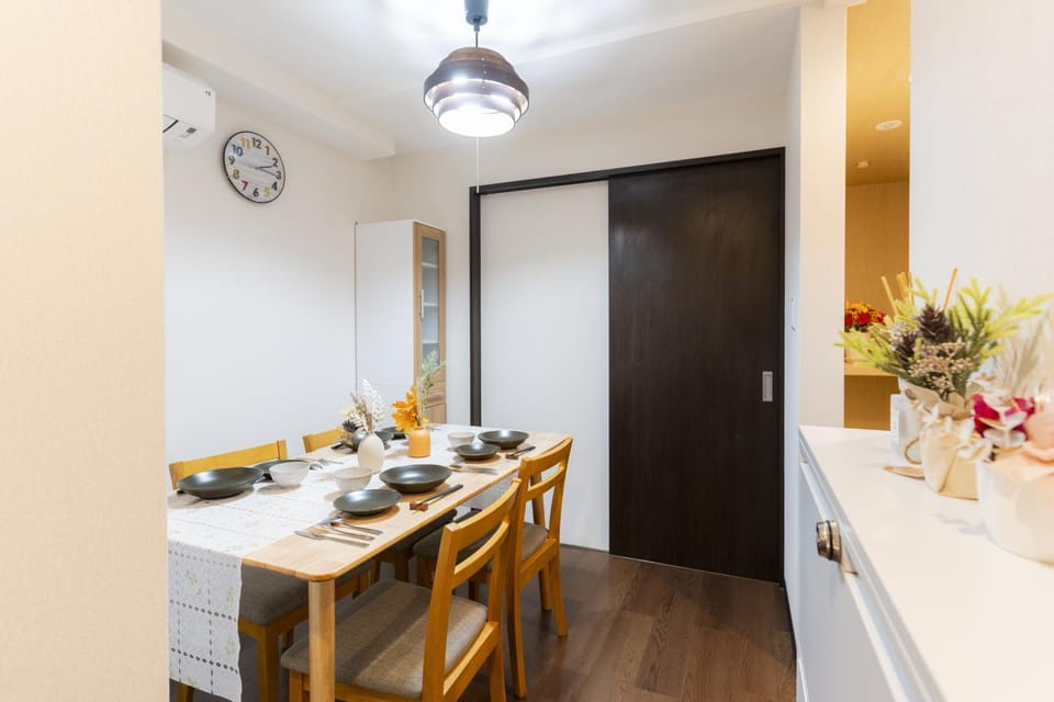 7pax, Japanese Futon House, 4min Metro, Near Namba&Tennoji House in Osaka
