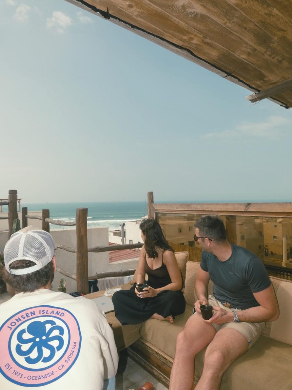 Day, People, Natural landscape, Seating area, Guests, Sea view, group of guests
