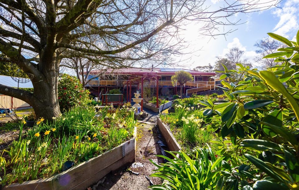 Property building, Garden
