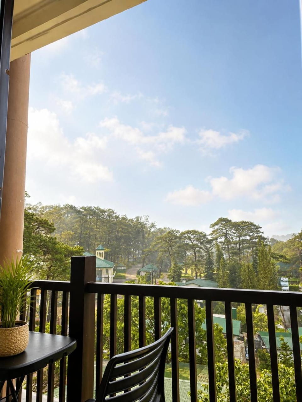 Patio, Spring, Day, Natural landscape, View (from property/room), Balcony/Terrace, Mountain view
