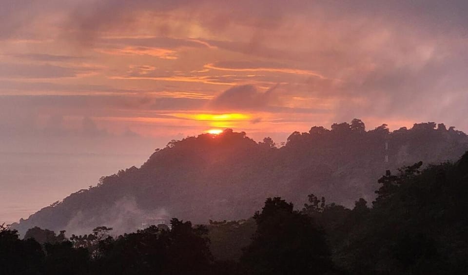 Day, Natural landscape, Mountain view, Sea view, Sunset