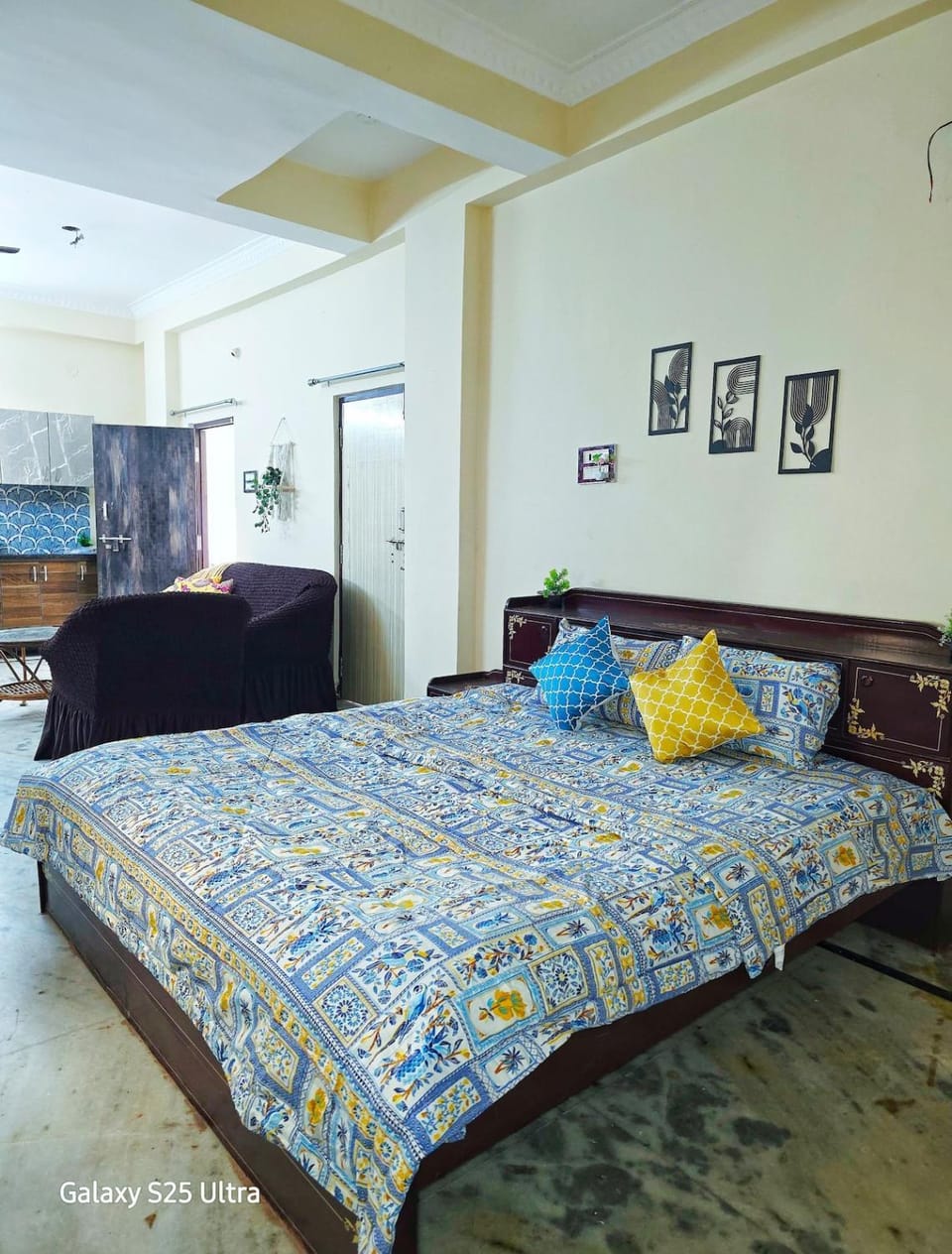 Cozy Boho Studio Retreat Apartment in Hyderabad