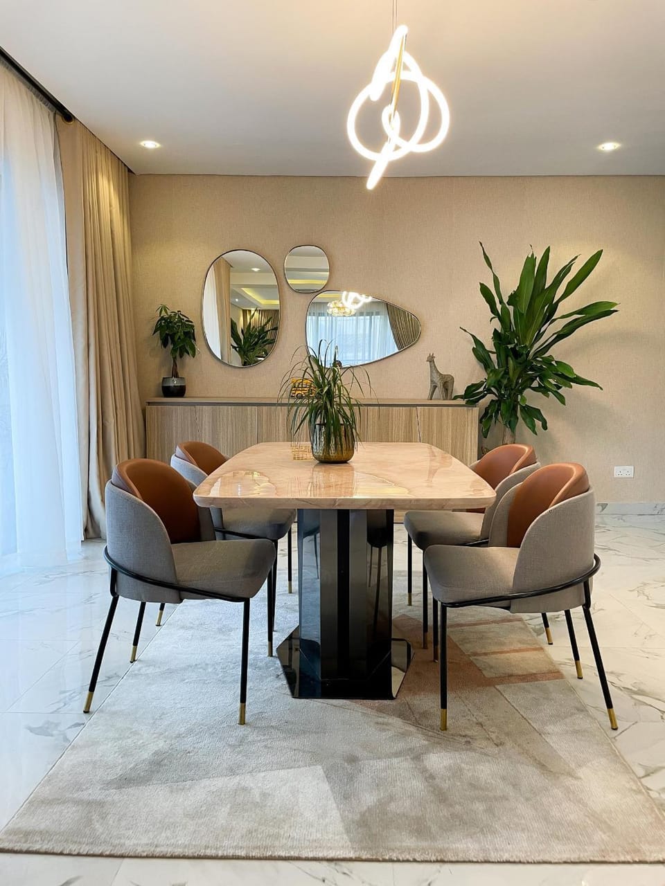 Dining area
