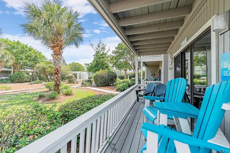 Patio, Balcony/Terrace, Garden view