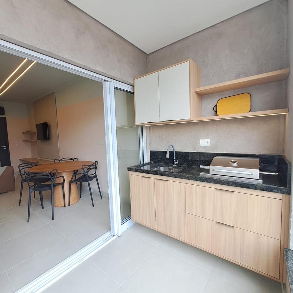 Apart Studio Lindíssimo confortável e moderno no Itaguá Apartment in Ubatuba