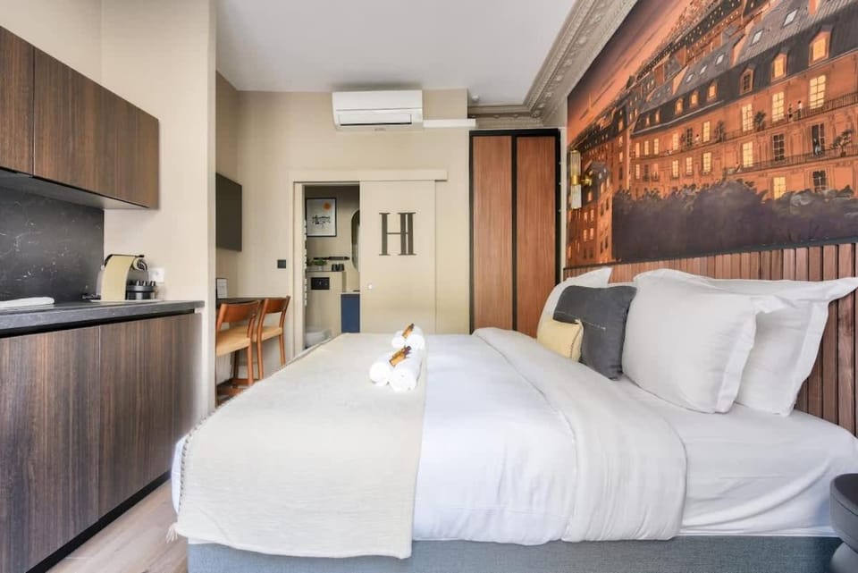 Merveilleux studio neuf proche Tour Eiffel avec AC Apartment in Paris