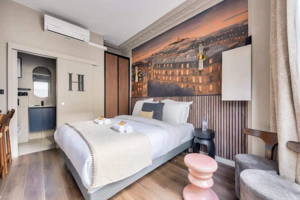 Merveilleux studio neuf proche Tour Eiffel avec AC Apartment in Paris