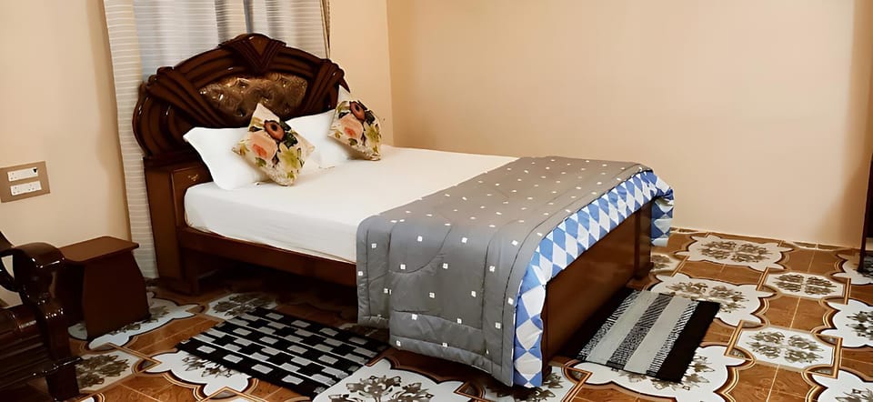 Bed, Bedroom, air conditioner