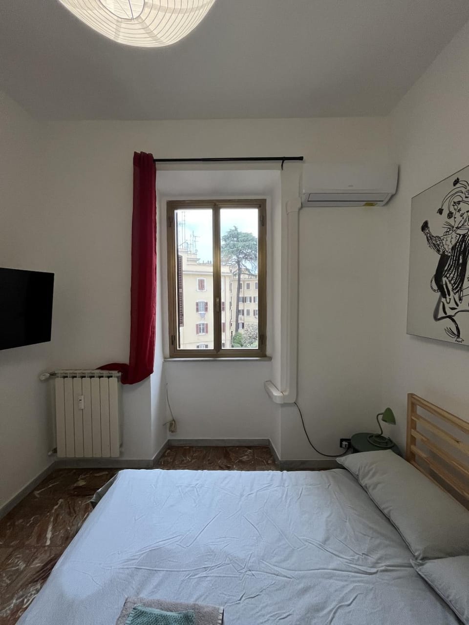 Photo of the whole room, Evening entertainment, Bedroom, air conditioner
