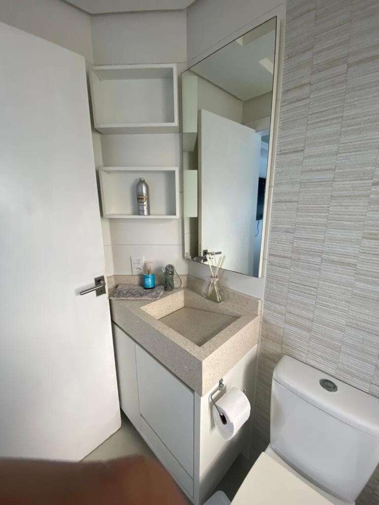 Apartamento aconchegante pé na areia 2 quartos Apartment in Florianopolis