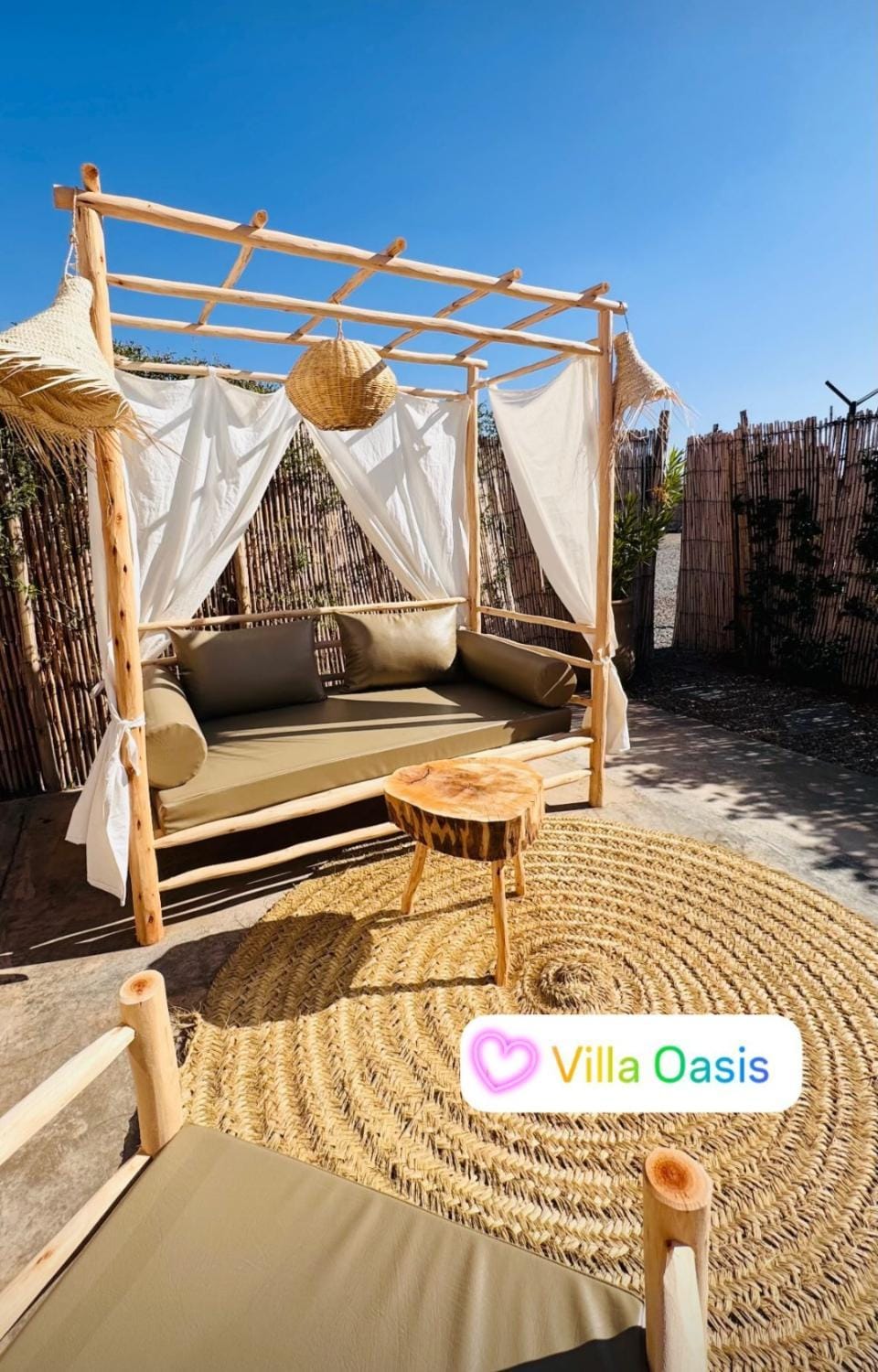 Patio, Day, Natural landscape, Text overlay