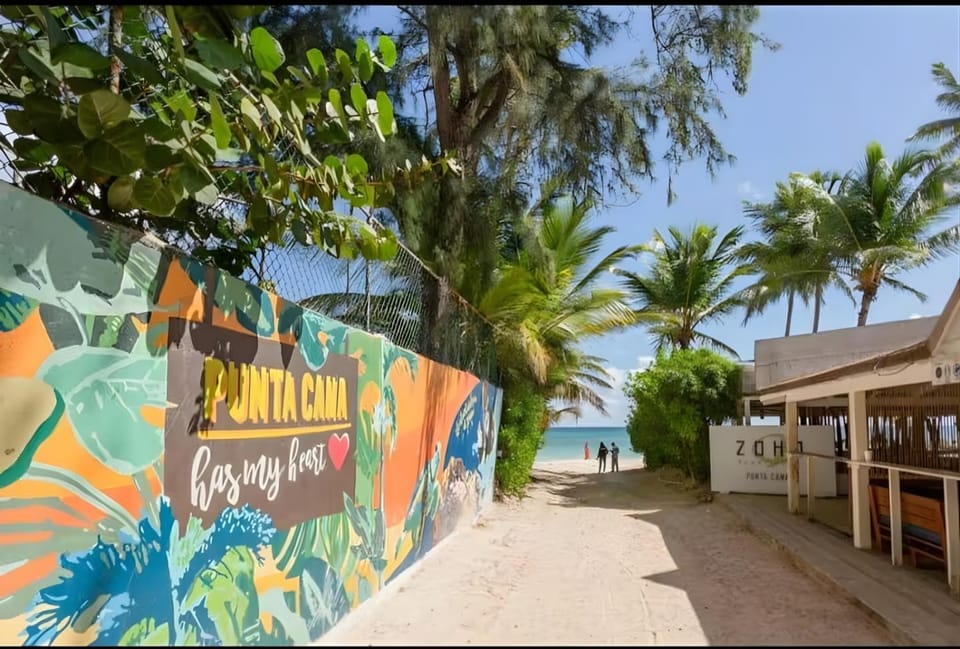 High-end 2BR w/Private Pool + BBQ + Steps to Beach Apartment in Punta Cana
