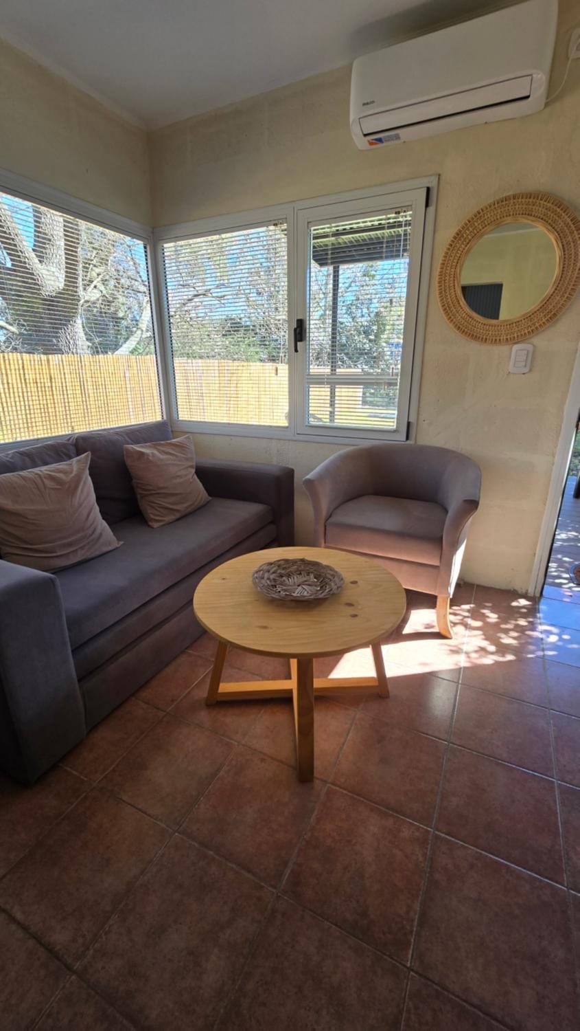 Living room, air conditioner