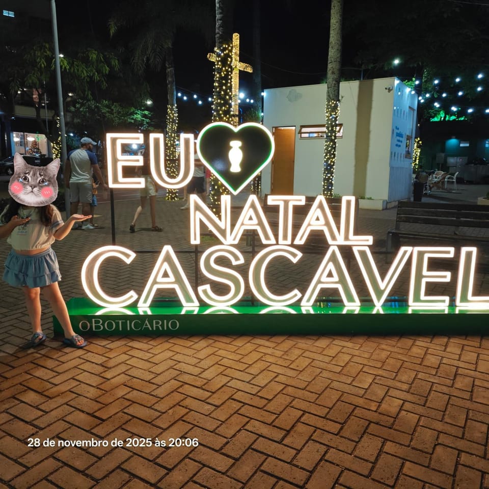 Espaço completo tudo junto apenas 100m da Catedral Apartment in Cascavel