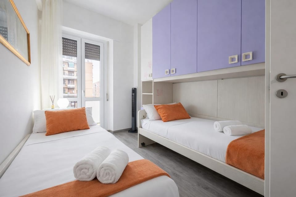 Cozy Urban Retreat, 2BR, Family Escape in Rome Apartment in Rome