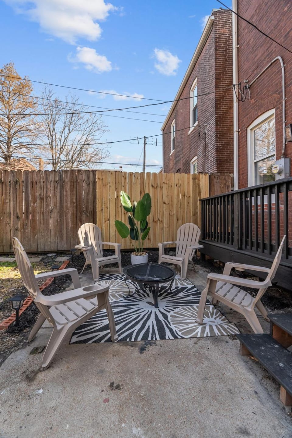Property building, Garden