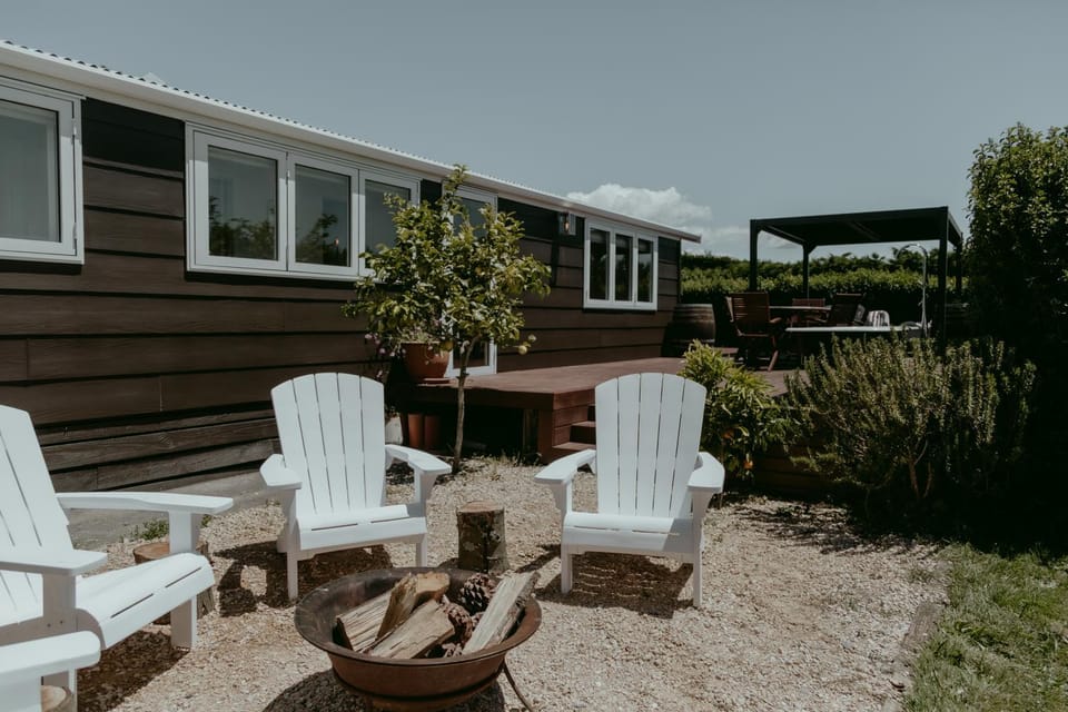 Property building, Garden, Seating area, Garden view