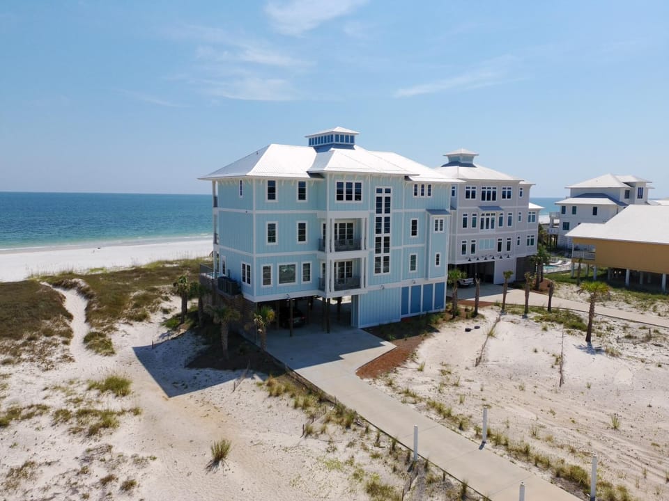 Property building, Day, Natural landscape, Beach, Sea view