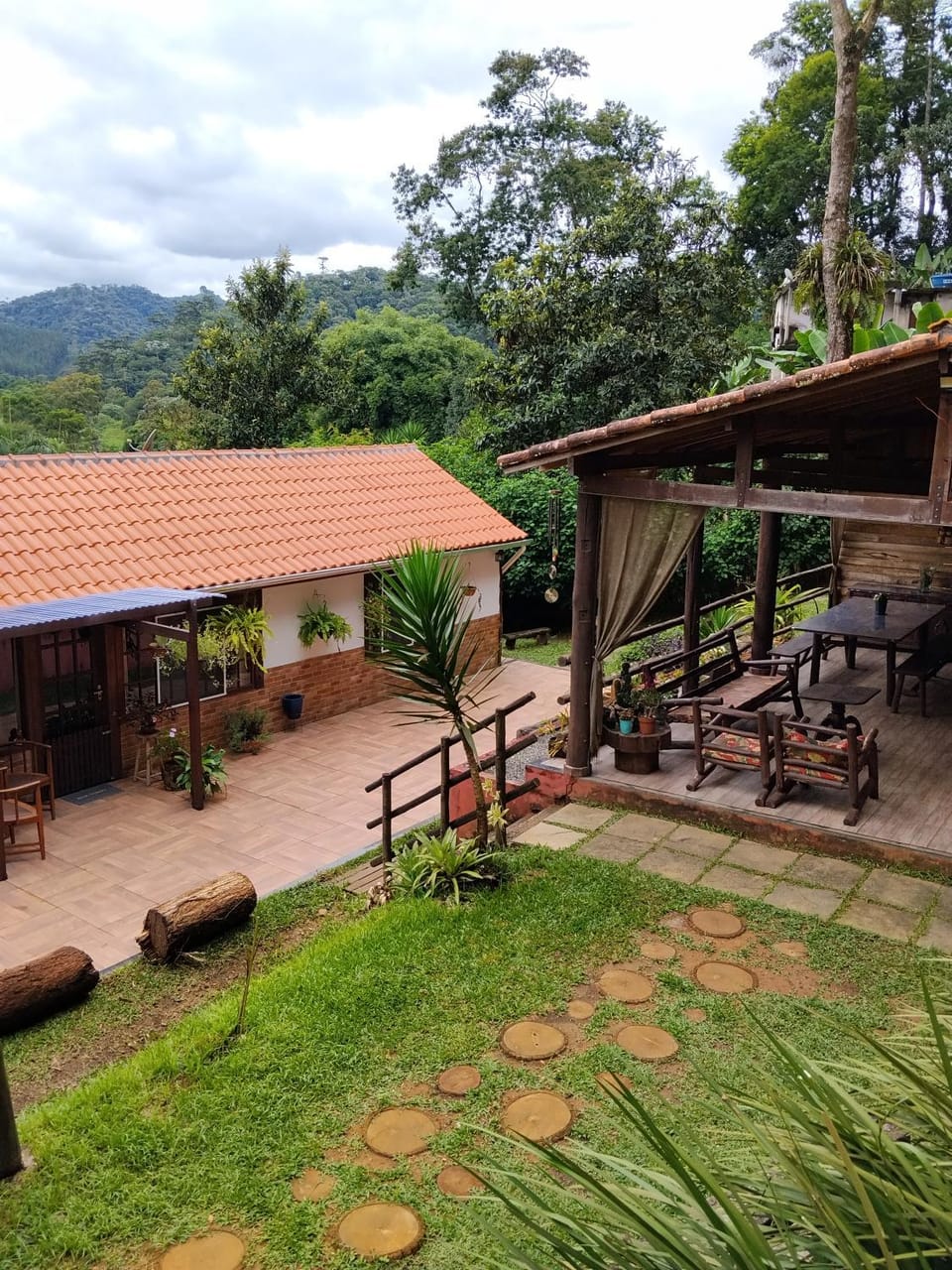 Garden, Garden view, Mountain view