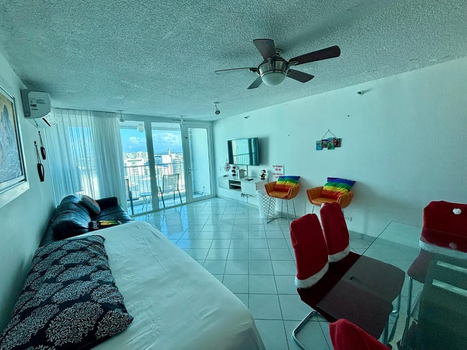 Ocean View Apartment inside ESJ Hotel Apartment in Carolina