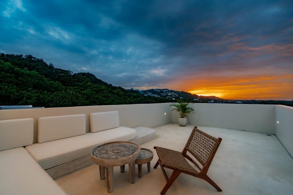 Day, Natural landscape, View (from property/room), Seating area, Sunset