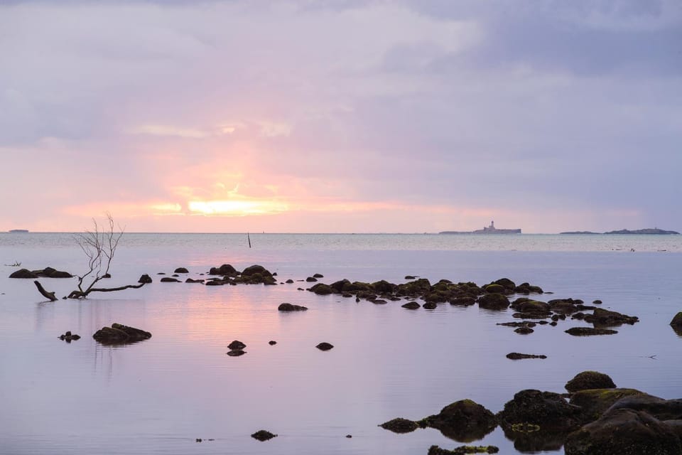 Natural landscape, Sea view, Sunrise
