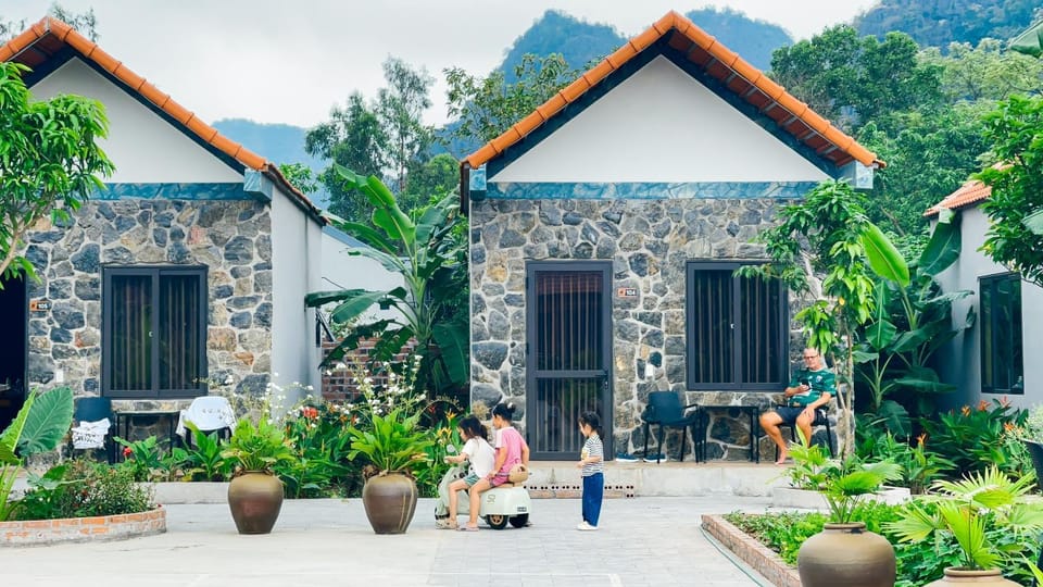 Property building, Garden view