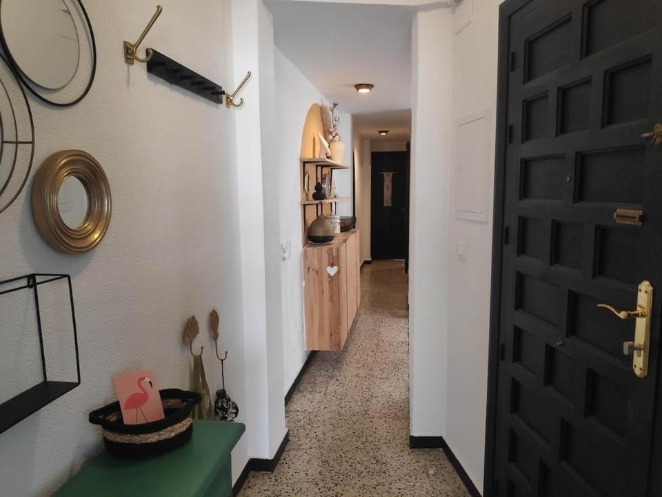 Homey beach apartment in authentic El Palo Apartment in Malaga