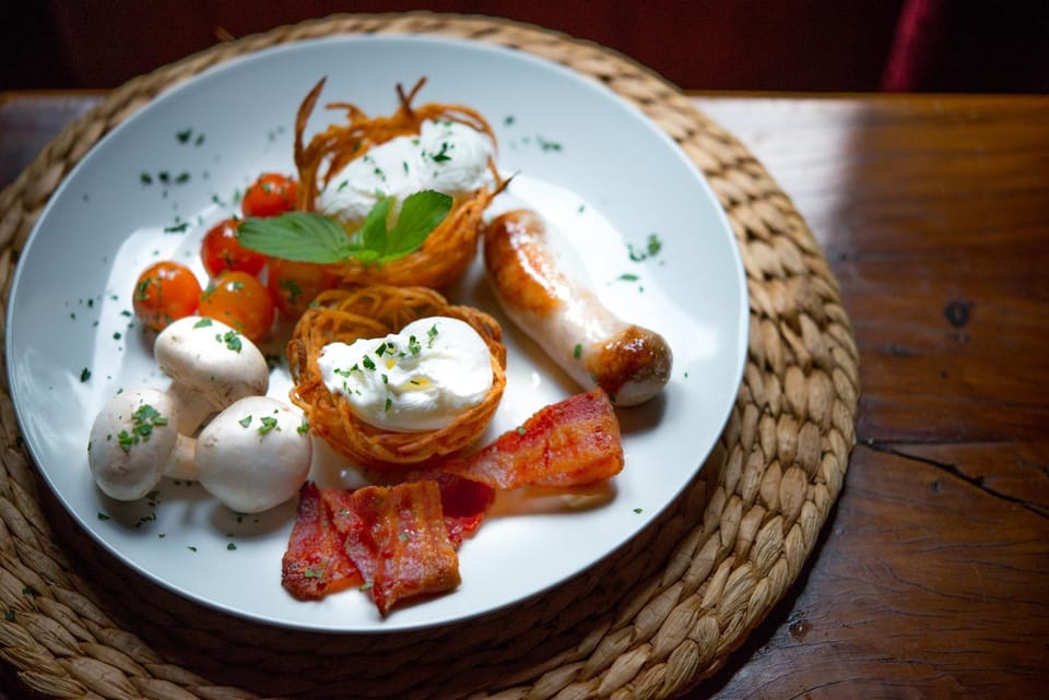 Food close-up, English/Irish breakfast