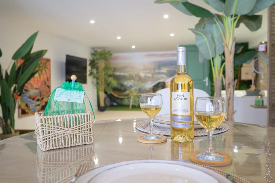 Nid d amour IndoneZen Balneo & table de massage House in Occitanie