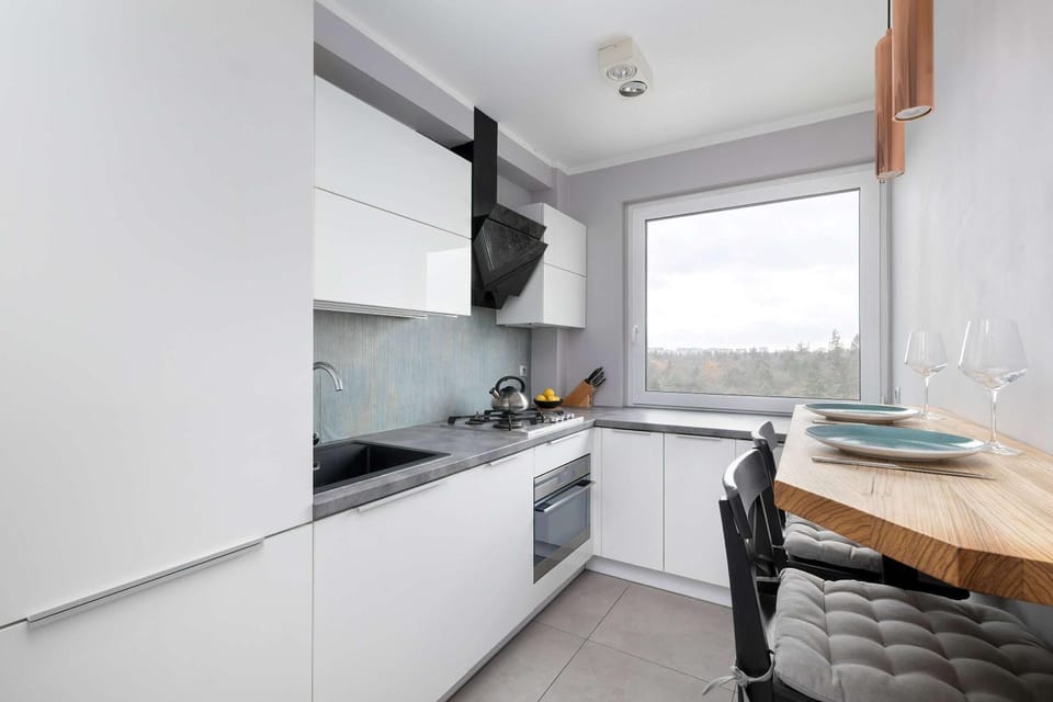 Kitchen or kitchenette, Dining area, dishwasher, oven, stove