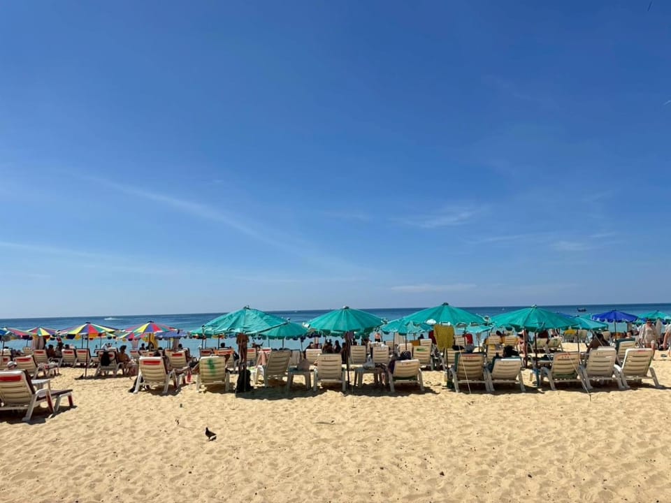 Nearby landmark, Natural landscape, Beach, Sea view, sunbed