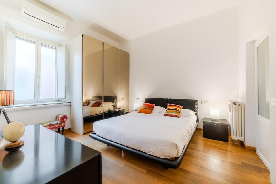 Bed, Photo of the whole room, Bedroom, wardrobe