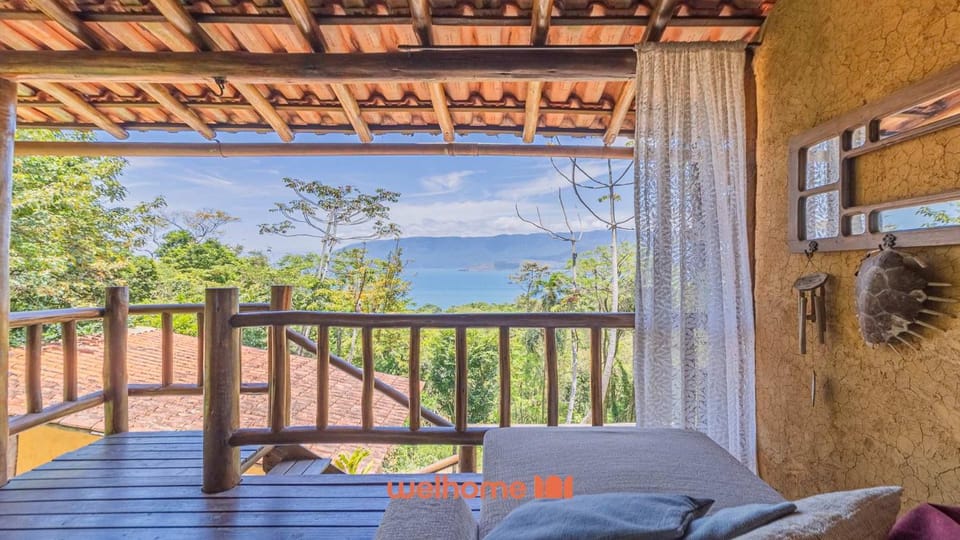 Chale em Ilhabela a 550m da Praia do Juliao Chalet in State of São Paulo