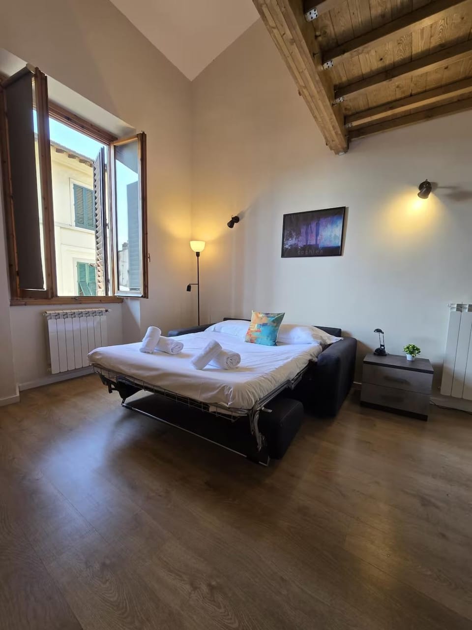 Living room, Seating area, towels