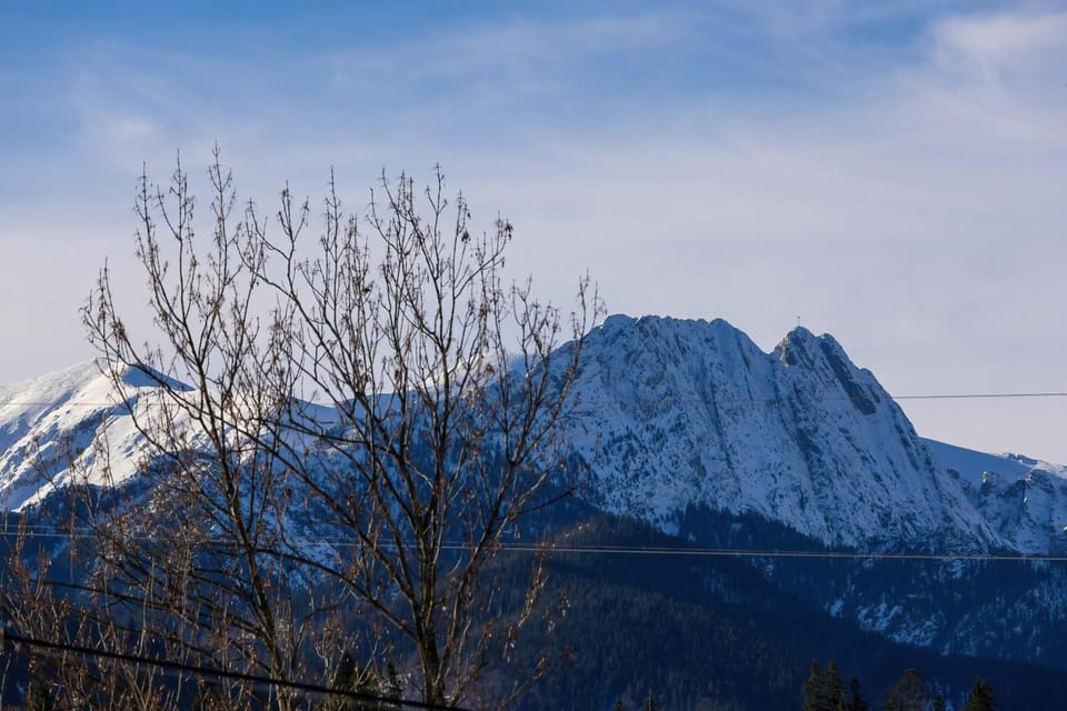 Day, Natural landscape, Winter, Mountain view