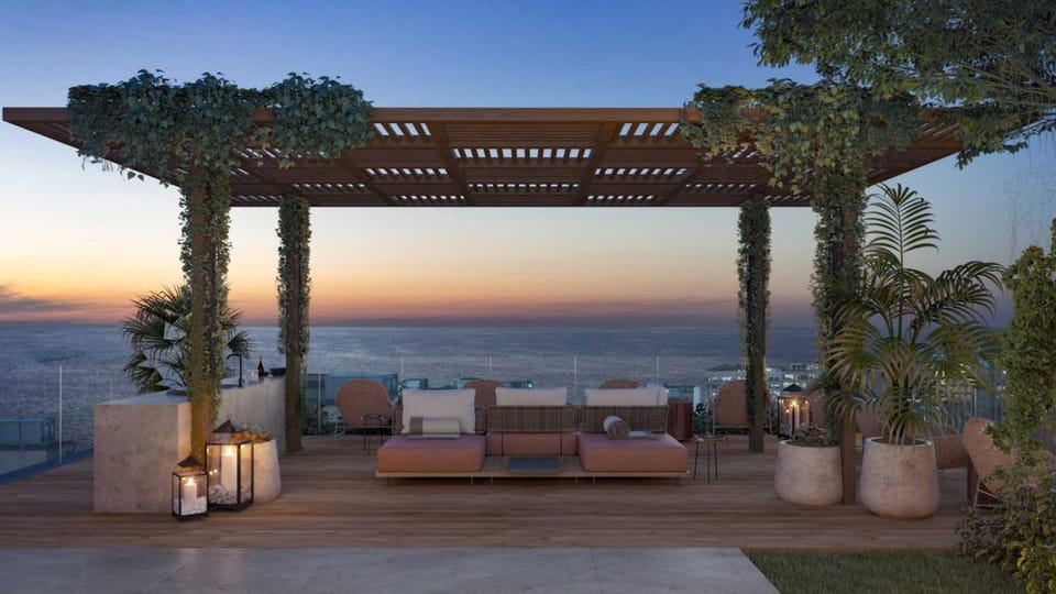 Balcony/Terrace, Sea view, Swimming pool