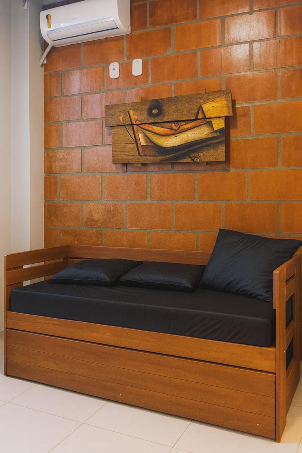Living room, air conditioner