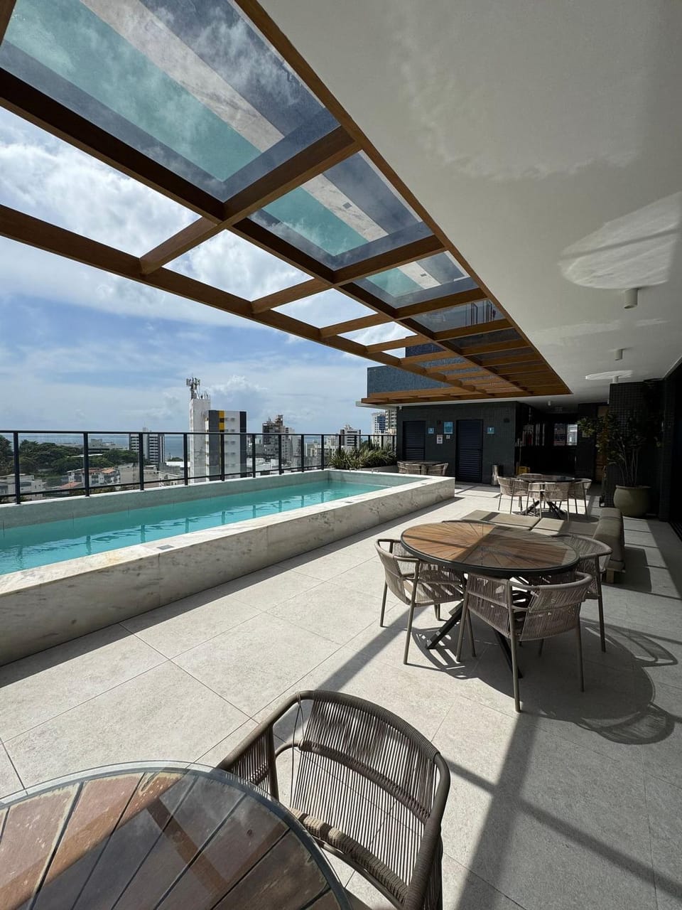 Natural landscape, Pool view, Swimming pool