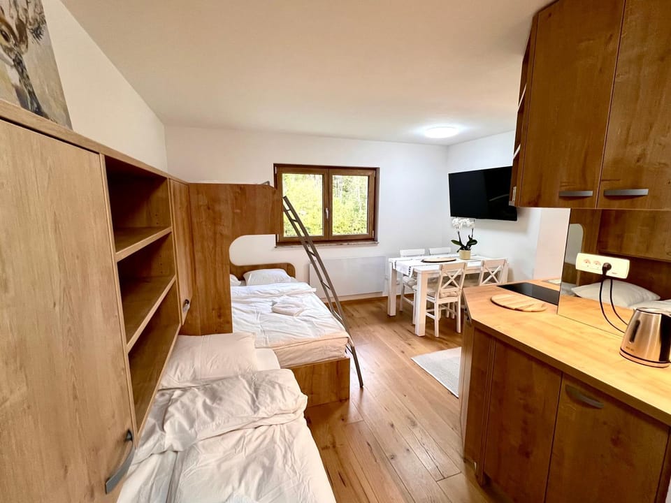 Dining area, Bedroom