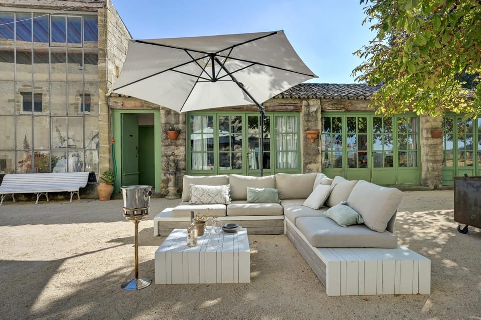 Property building, Patio